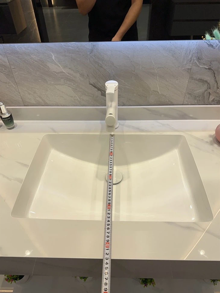White Bathroom Slate Cabinet