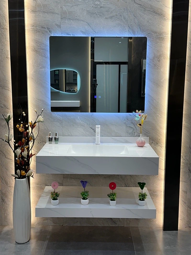 Beyaz Banyo Arduvaz Dolabı